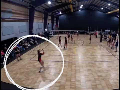 Video of Samantha Smith middle blocker 2021