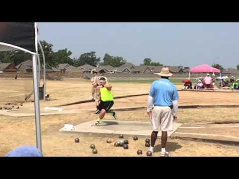 Video of Garrett Rotational Shot Put at 2015 TAAF Summer Games