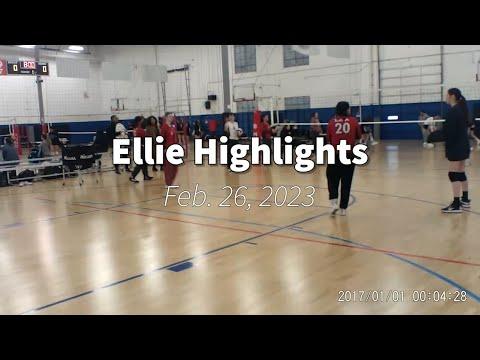 Video of Ellie Tournament_highlights 2-26-2023