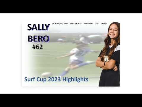 Video of Sally Bero Soccer Surf Cup 2023 highlights