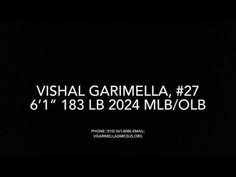 Video of Vishal Garimella #27: Junior Year Highlights