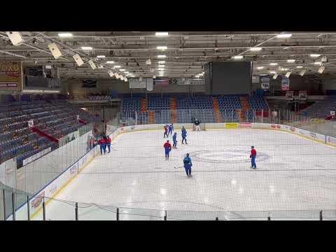 Video of Jan 2024 - Kane spent a couple days practicing with Nordiques of NAHL.