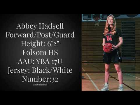 Video of Abbey Hadsell 2022 - AAU Jan-Feb 2021 Highlights