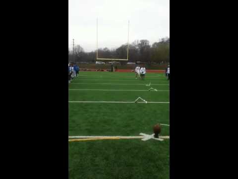 Video of January 2012 COKA kicking camp 50 yd. field goal
