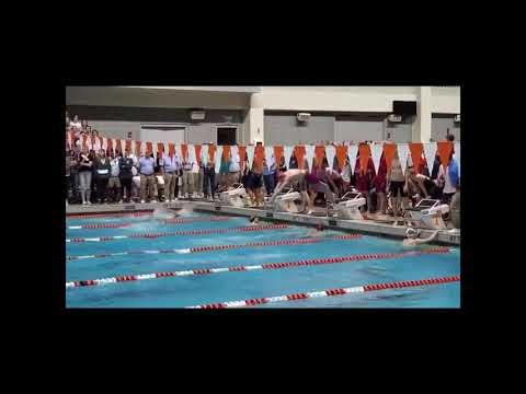 Video of 4x100 SCY Freestyle Relay Anchor Leg 