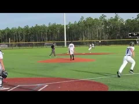 Video of Trent Williams on shortstop 