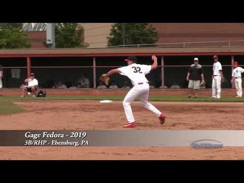 Video of Slippery Rock Baseball Camp July, 2017