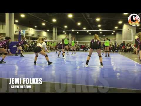 Video of Jemi Folkes / Outside Hitter / Class of 2020