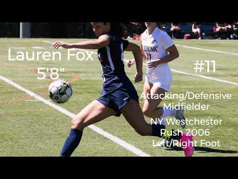 Video of Lauren Fox 2024 Midfielder (Senior Highlights)