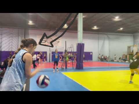 Video of Sophia Rendo, class of ‘27, setter, 5’7” left-handed