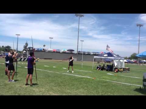 Video of California State Games Javelin