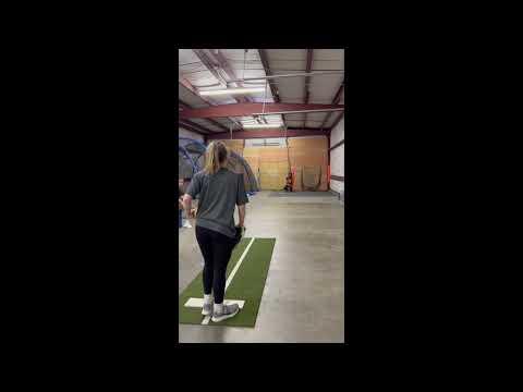 Video of Pitching Practice Jan 7th 2023