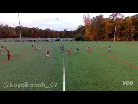 Video of Outside Back Highlights Red Kickers Elite 