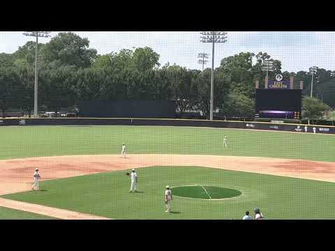 Video of 3/3 at ECU w/3B 2B  & stole home