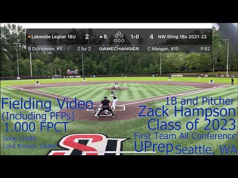 Video of Zack Hampson Fielding Video