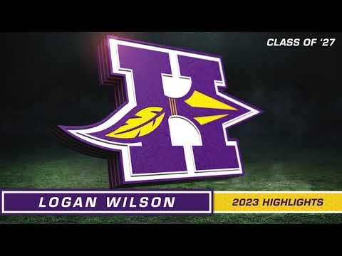 Video of Logan Wilson – 2023 Freshman Season, Football Highlight Reel