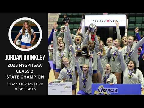 Video of NYSPHSAA Class B Championship Win Highlights - Nov. 19, 2023