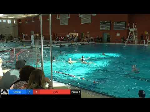 Video of Cyprus water polo UCO cedar