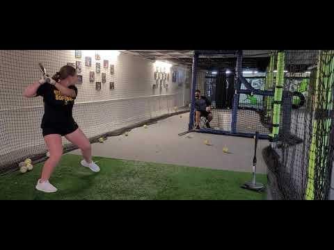 Video of Hitting - Working middle away