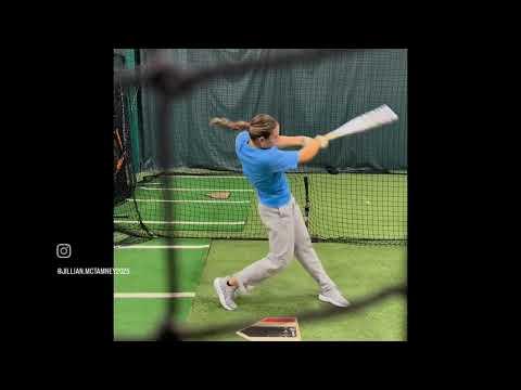 Video of Hitting: games were rained out so went to the cage to get some work in