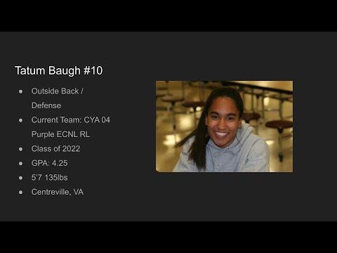 Video of Tatum B 2020 Highlights
