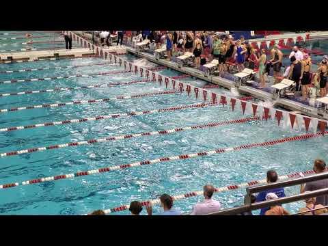Video of 2021 Tim Myers - 100 Free