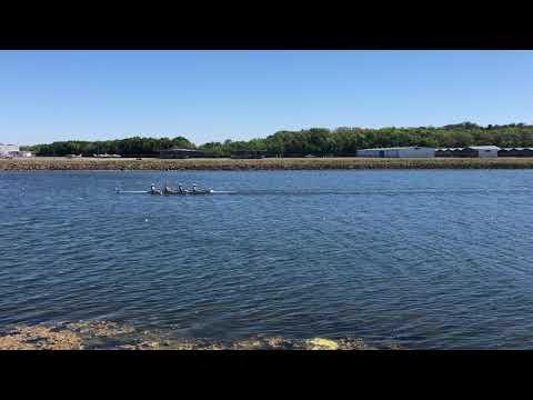 Video of ERC Rowing Clip #6: Spring Sprints Regatta 2020 Junior Quad (3 Seat) Wins 1st Place