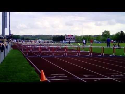 Video of Abigail Hopkins 100M hurdles at sectionals 5/17/17