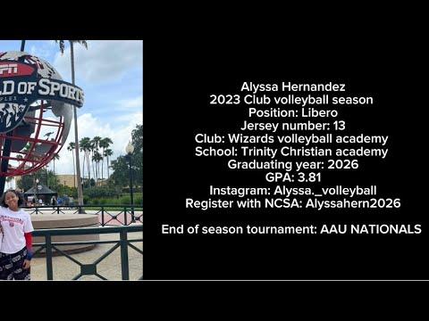 Video of AAU 2023- Alyssa Libero highlights 