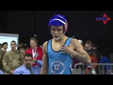 Video of 2019 NM State Championships 120 lbs