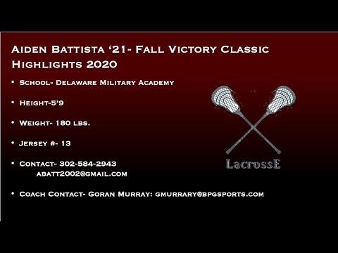 Video of Aiden Battista Fall Victory Classic