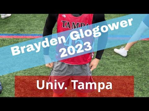 Video of Brayden Glogower UT prospect camp