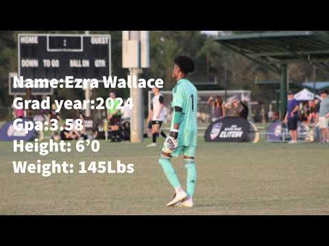 Video of Ezra Wallace 2022 23 Preseason and showcase Highlight reel