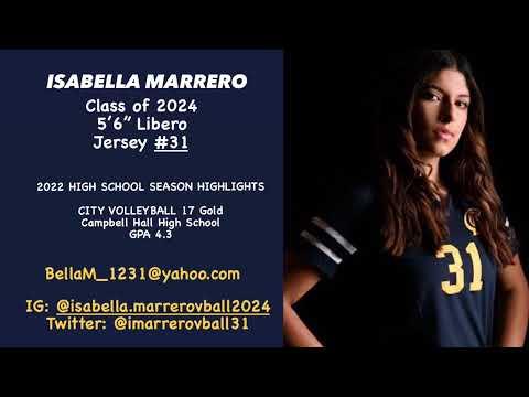 Video of  Class of 2024 - 5'6" Libero - High School Season Highlights