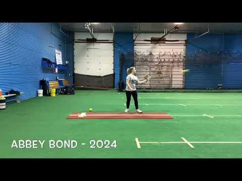 Video of Abbey Bond - pitching video 2024