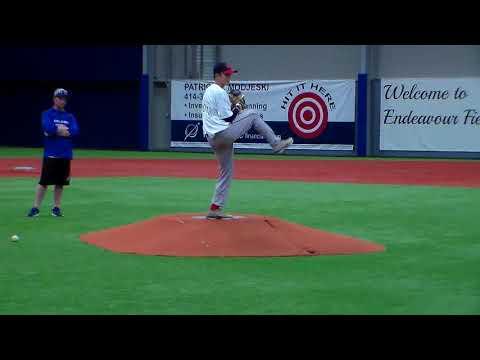 Video of Pitching Hitting October 2017