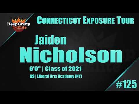 Video of Jaiden Nicholson | #125 | Hoop Group Connecticut Exposure Highlights