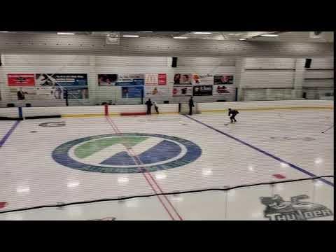 Video of Wyatt 6-18 Hockey (the one in all black)