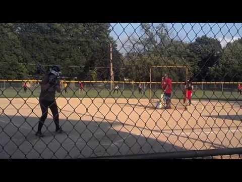 Video of Savannah Anzaldua- batting machine!