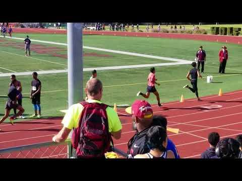 Video of Claremont qualifier 600M 1:23 