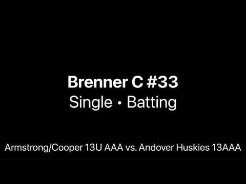 Video of Brenner Cahow 2022 Baseball Highlights 