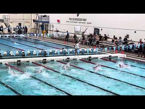 Video of 50 backstroke