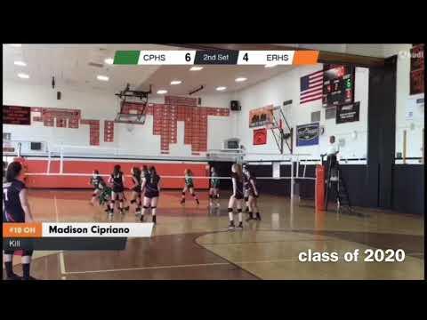 Video of Madison cipriano volleyball highlights 2019