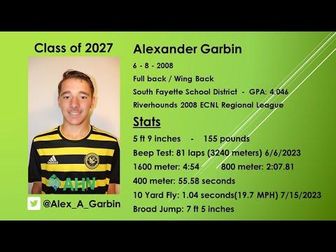 Video of Alexander Garbin 2008 U15 2023 Highlights