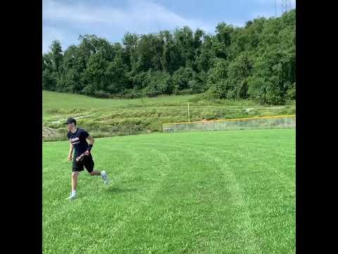 Video of Colton Brightwell Outfield Fielding Video Sept 2020