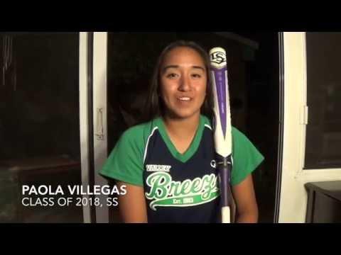 Video of Paola Villegas class of 2018 Shortstop Highlight video 