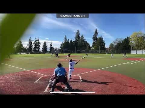 Video of Was able to finish out league play of high school with a .352 batting average. 