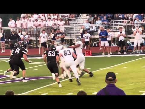 Video of WILLEM (63) ON DL GETS AROUND CENTER (53) AND PRESSURES QB (5) 9/8/23