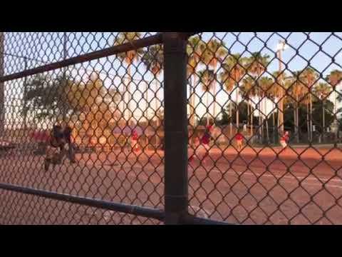 Video of Backing up the throw at first