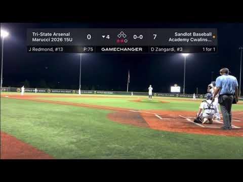 Video of 2 doubles from the Diamond Nation 15u World Series